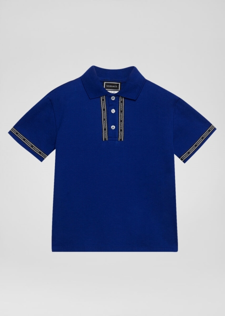 Tricou Polo Versace Versace Nastro Baieti | NTAFGZS-10